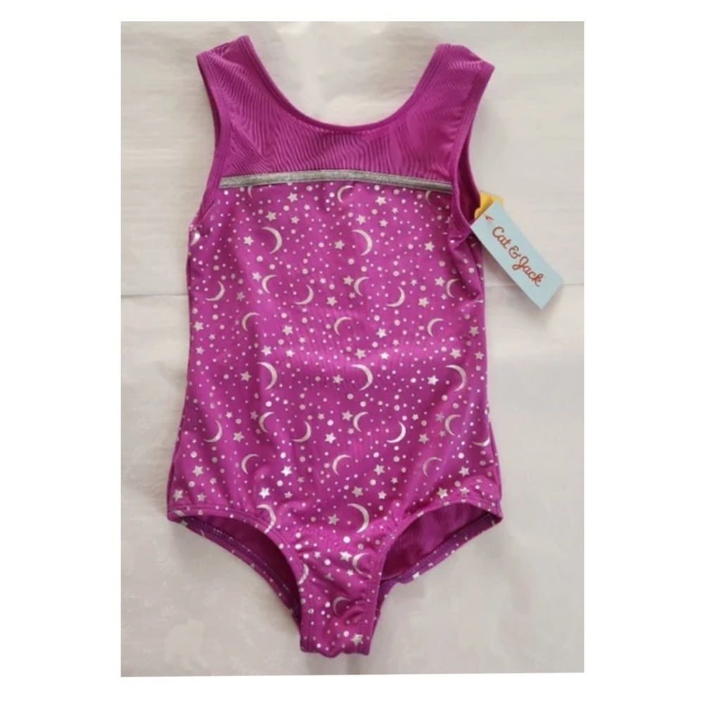 Cat and Jack little girls gymnastics one piece. 10